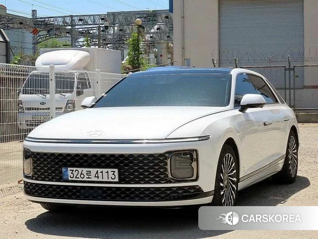 Hyundai Grandeur Hybrid (GN7) 2023 Белый из Кореи