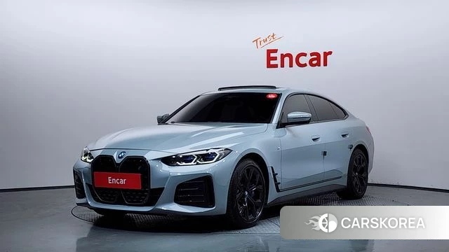 BMW i4 2022 Светло-серебряный цвет из Кореи