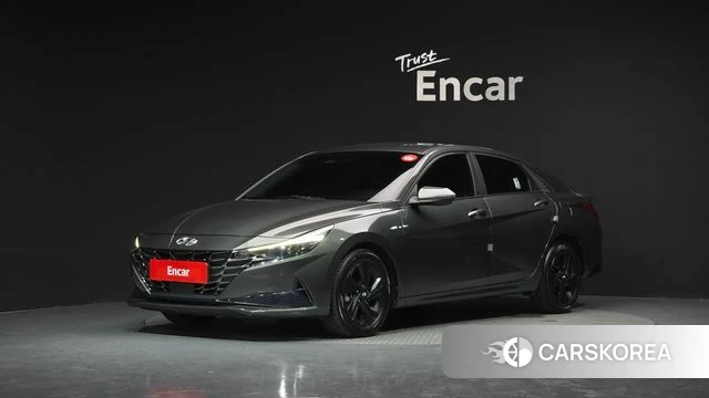 Hyundai Avante Hybrid (CN7) 2021 Серый из Кореи