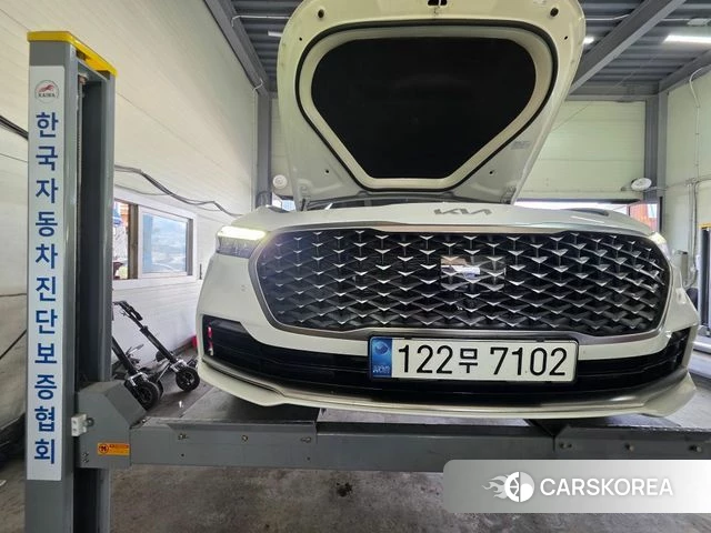 Kia The New K9 2nd generation 2022 Белый из Кореи