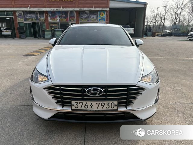 Hyundai Sonata (DN8) 2019 Белый из Кореи