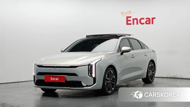 Kia The New K8 Hybrid 2025 Серебристо-серый из Кореи