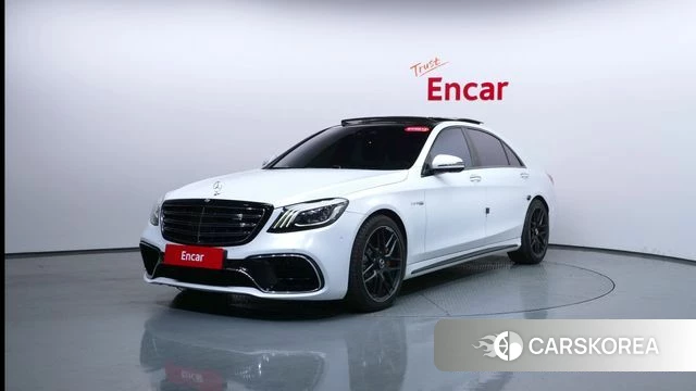 Mercedes-Benz S-Class W222 2018 Белый из Кореи