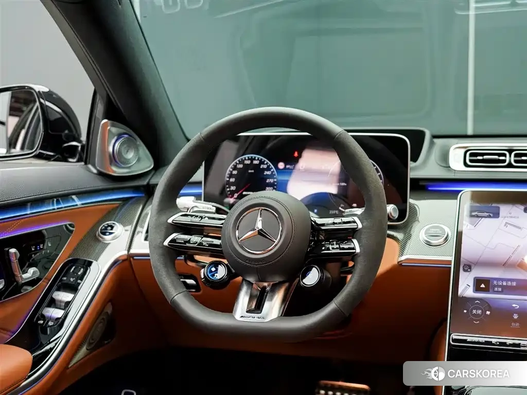 Mercedes-Benz S-class AMG 2024 Черный из Китая