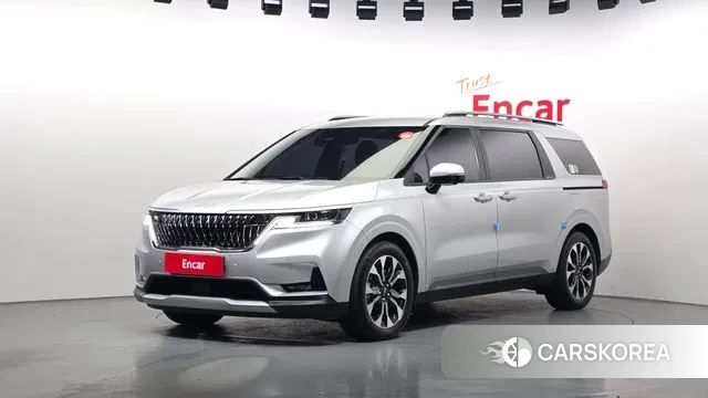 Kia Carnival 4th generation 2022 Серебристо-серый из Кореи