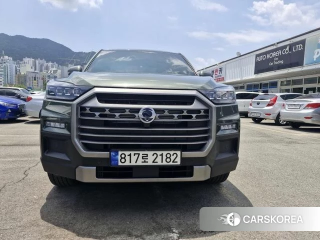 Ssangyong The New Rexton Sport 2024 Светло-зеленый из Кореи
