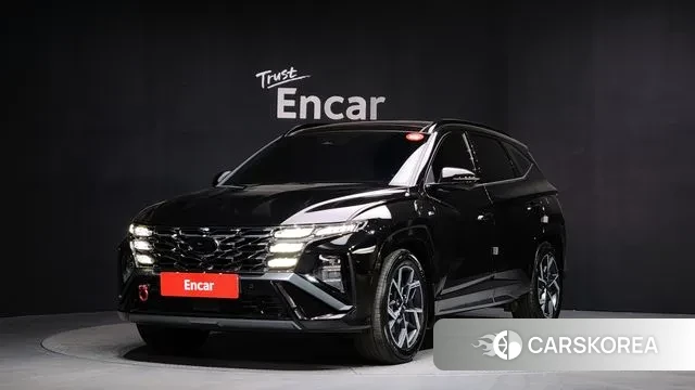 Hyundai The New Tucson (NX4) 2024 Черный из Кореи