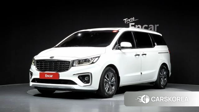 Kia The New Carnival 2018 Белый из Кореи