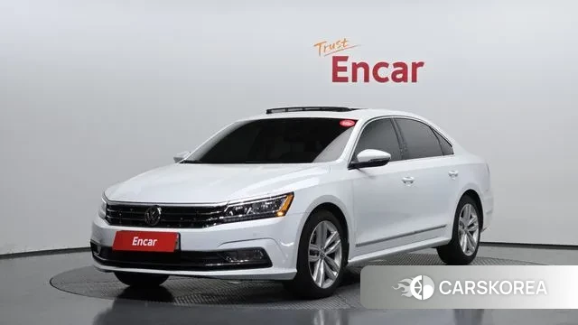 Volkswagen The New Passat 2018 Белый из Кореи