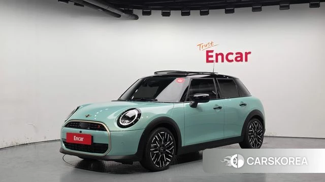Mini Cooper S 4th Generation 2024 Небесно-голубой из Кореи