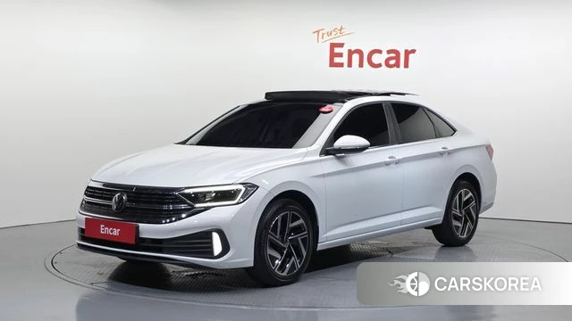 Volkswagen 7th Generation of Jetta 2022 Белый из Кореи