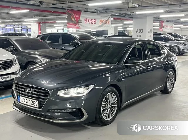 Hyundai Grandeur IG Hybrid 2018 Серый из Кореи