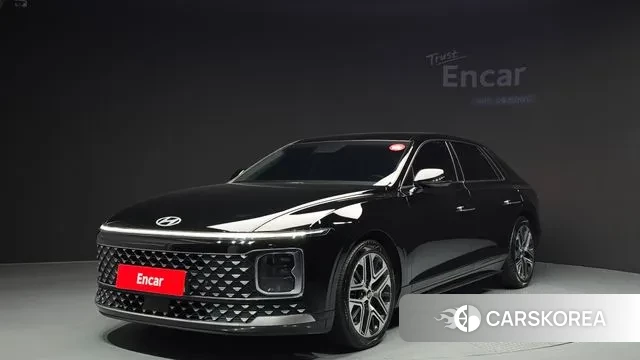 Hyundai Grandeur (GN7) 2023 Черный из Кореи