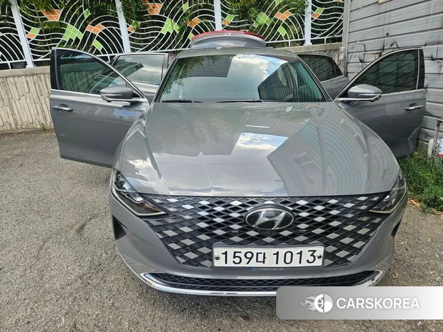Hyundai The New Grandeur IG 2020 Серебристо-серый из Кореи
