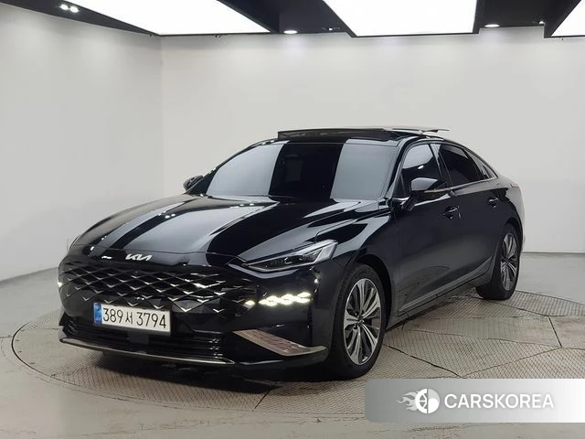 Kia K8 Hybrid 2021 Черный из Кореи
