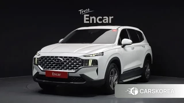Hyundai The New Santa Fe 2021 Белый из Кореи