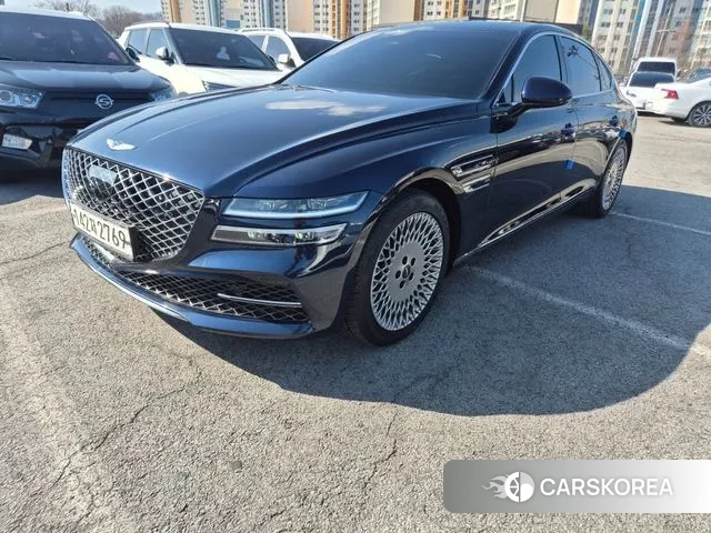 Genesis G80 (RG3) 2021 Синий из Кореи