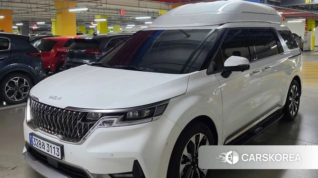 Kia Carnival 4th generation 2023 Белый из Кореи