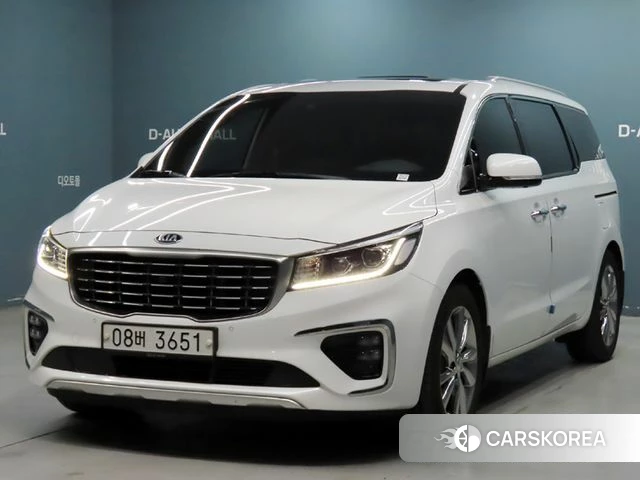 Kia The New Carnival 2019 Белый из Кореи