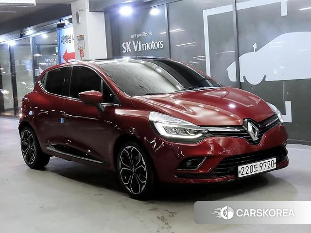 Renault Korea (Samsung) Clio 2018 Красный из Кореи