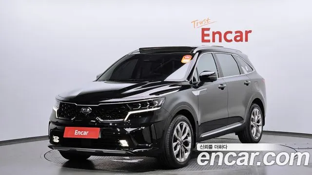 Kia Sorento 4th Generation 2021 Черный из Кореи
