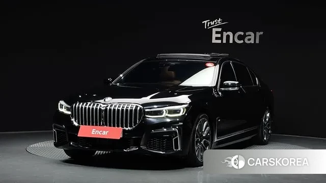 BMW 7 Series (G11) 2020 Черный из Кореи