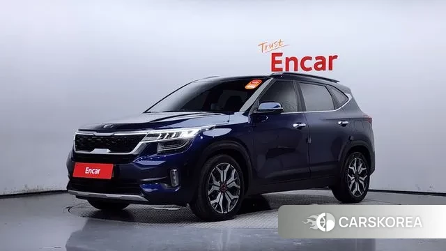 Kia Seltos 2020 Синий из Кореи