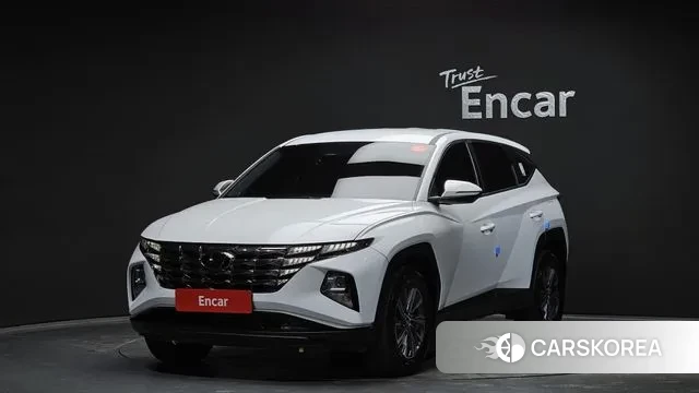 Hyundai Tucson Hybrid (NX4) 2022 Белый из Кореи