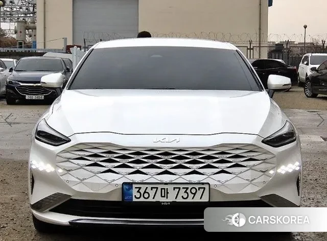 Kia K8 2021 Белый из Кореи