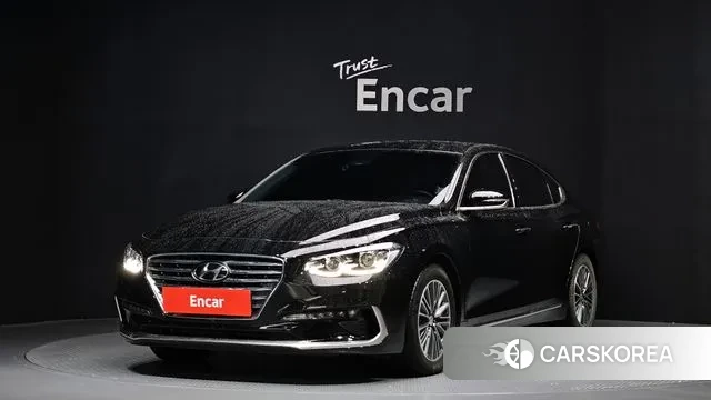 Hyundai Grandeur IG Hybrid 2018 Черный из Кореи