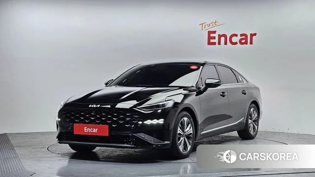 Kia K8 Hybrid 2021 Черный из Кореи
