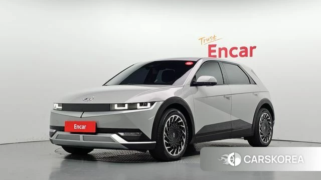 Hyundai Ionic 5 2022 Серебристо-серый из Кореи