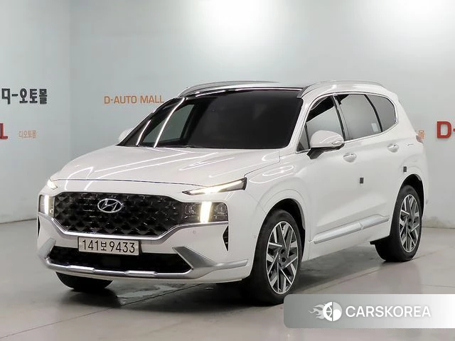 Hyundai The New Santa Fe 2021 Белый из Кореи