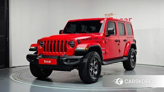 Jeep Wrangler (JL) 2018 Красный из Кореи