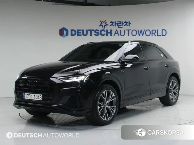 Audi Q8 (4M) 2022 Черный из Кореи