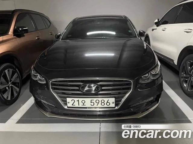 Hyundai Grandeur IG Hybrid 2018 Серый из Кореи