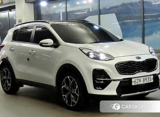 Kia Sportage The Bold 2019 Белый из Кореи