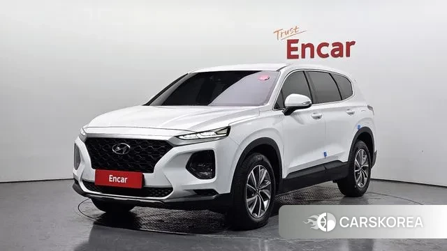 Hyundai Santa Fe TM 2019 Белый из Кореи