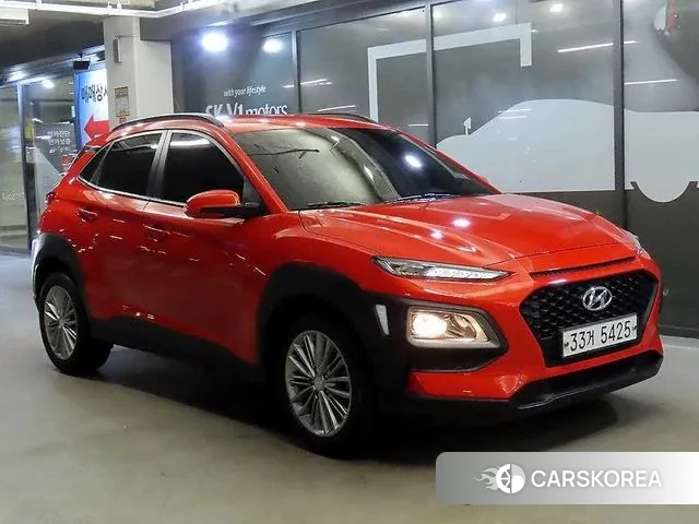 Hyundai Kona 2018 Красный из Кореи