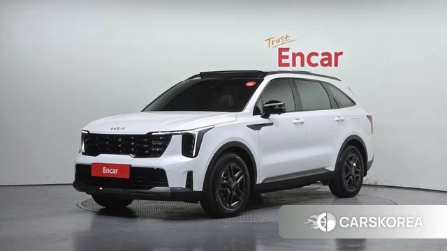 Kia The New Sorento 4th Generation 2025 Белый из Кореи