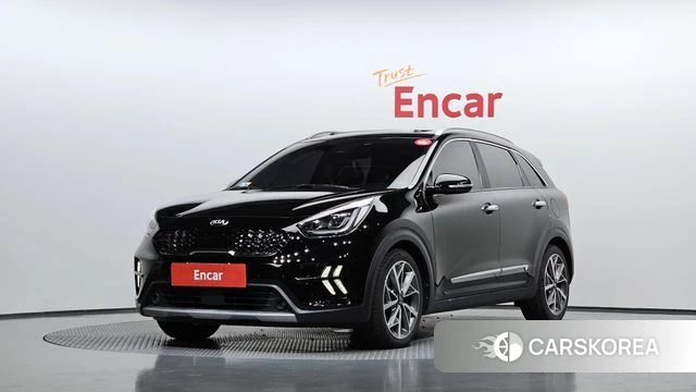 Kia The New Niro 2021 Черный из Кореи
