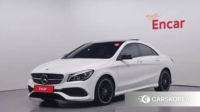 Mercedes-Benz CLA-Class C117 2018 Белый из Кореи