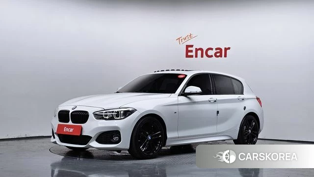 BMW 1 Series (F20) 2018 Белый из Кореи