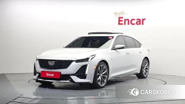 Cadillac CT5 2020 Белый из Кореи