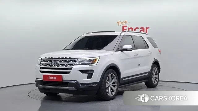 Ford Explorer 2018 Белый из Кореи