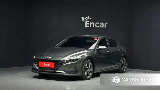 Hyundai Avante Hybrid (CN7) 2020 Серый из Кореи