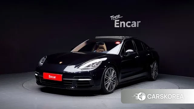 Porsche Panamera (971) 2020 Черный из Кореи