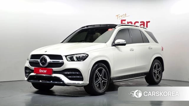 Mercedes-Benz GLE-Class W167 2021 Белый из Кореи