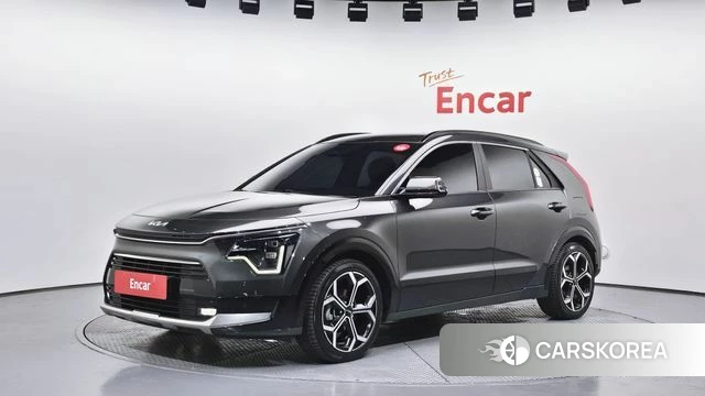 Kia Di Ol Nu Niro 2023 Серый из Кореи