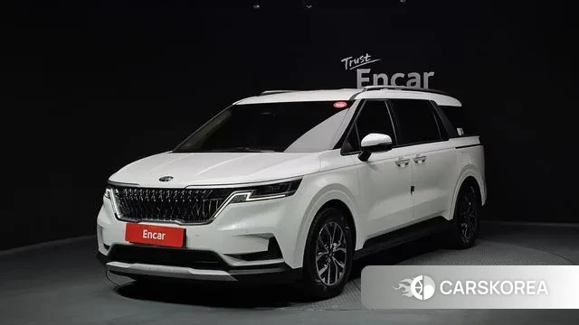 Kia Carnival 4th generation 2021 Белый из Кореи